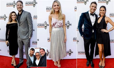sam frost reveals very slender frame at the book of mormon daily mail online