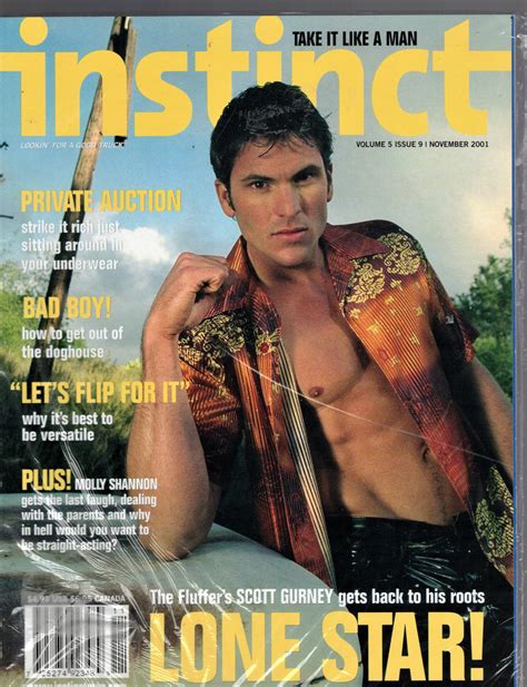 Instinct Magazine 2001 November Zeus Gay Boutik