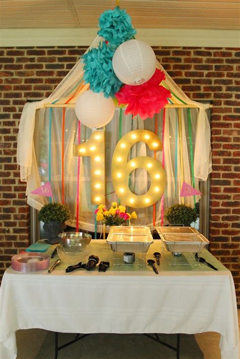 Don't you feel like there is a birthday for a friend or family member every other day?? 12 Stylish Sweet 16 Ideas