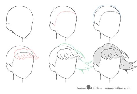 How To Draw Ponytail Side View The Side View Can Look Very Different