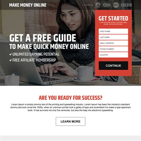Top paying rewards site · claim free $5 cash bonus! Pin on make money online ppv landing page design