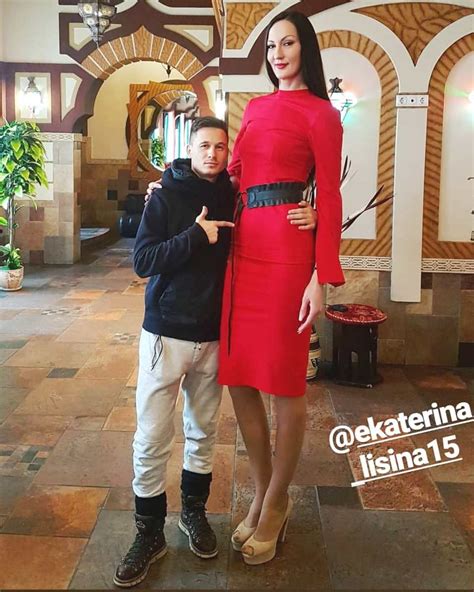 Yekaterina Lisina Tallest Professional Model