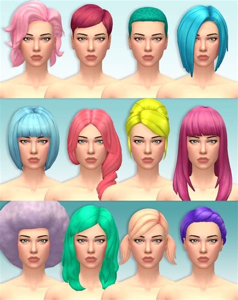 Sims 4 Hair Recolor Hot Sex Picture