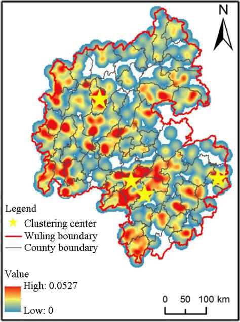 Clustering Effect Observed In Poverty Stricken Villages Download Scientific Diagram