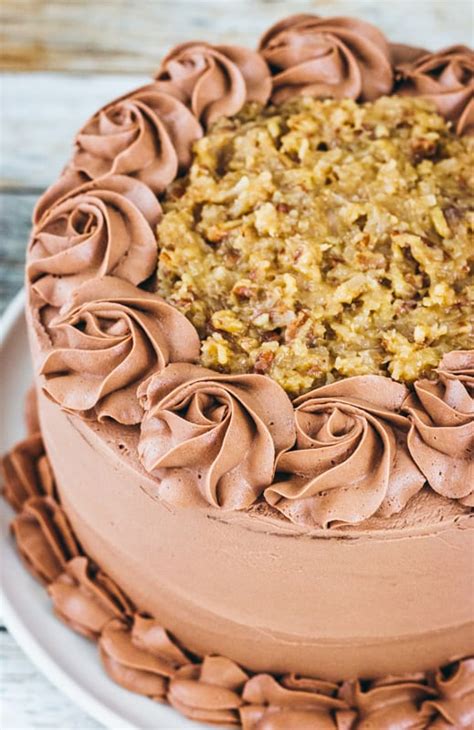 Selfish entertainment is a full service boutique production company based in los angeles, ca. German Chocolate Layer Cake - I Scream for Buttercream