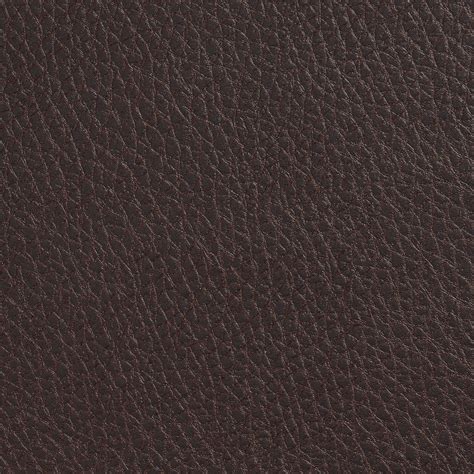 Chocolate Brown Leather Texture Vinyl Upholstery Fabric