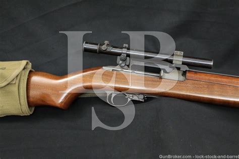 Inland Division M1 Carbine 30 25x Scope Semi Automatic Rifle Candr
