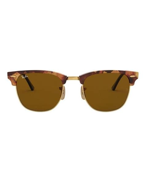 ray ban clubmaster sunglasses in green lyst