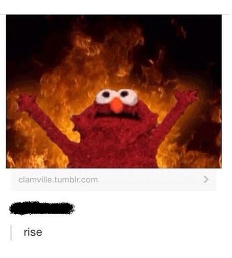 Rise Red As The Elmo Funny Tumblr Posts Tumblr Funny Funny