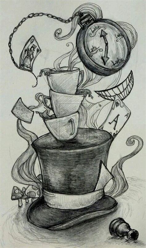 Pin By Zoe Catlow On Art Alice In Wonderland Drawing Sketches Alice