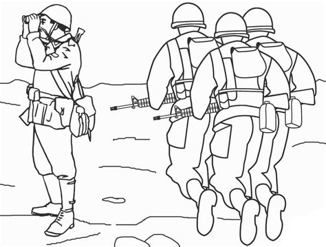 Dibujos De Soldados Para Colorear Imprimir Gratis Para Niños