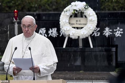 Pope Francis Urges World Leaders To Scrap Nuclear Weapons To End Threat Of Total Annihilation