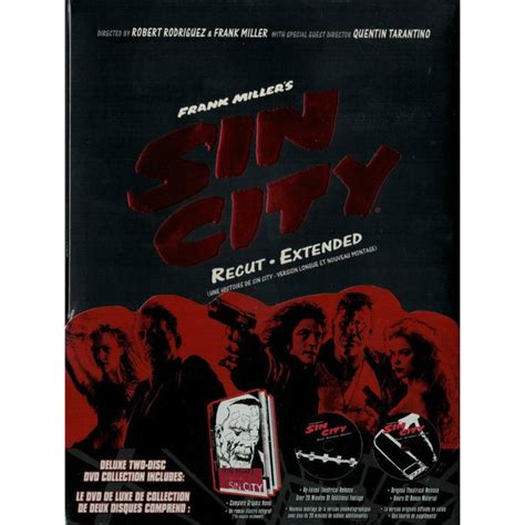 Sin City Recut And Extended Special Edition Dvd 2 Disc Box Set New