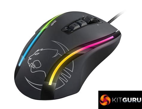 It features two illuminated led light stripes which are configurable in a stunning 16.8m vivid colors. Roccat Kone EMP Mouse Review | KitGuru