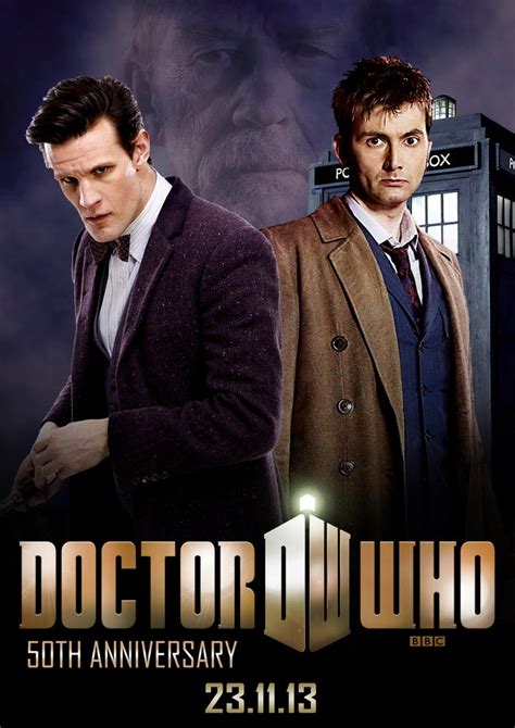 Doctor Who 50th Anniversary Poster By Mordie27 On Deviantart