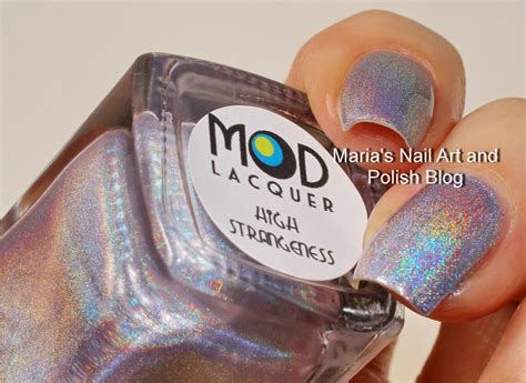 Marias Nail Art And Polish Blog Mod Lacquer High Strangeness Swatches