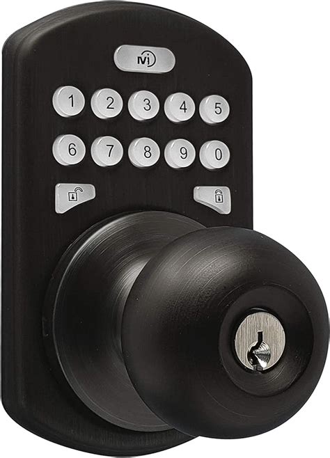 Milocks Ckk 02ob Titan Keyless Entry Door Lock Deadbolt Smart Door
