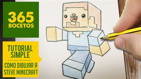 Como Dibujar Un Creeper Kawaii Minecraft Dibujar Como Steve Dibujo