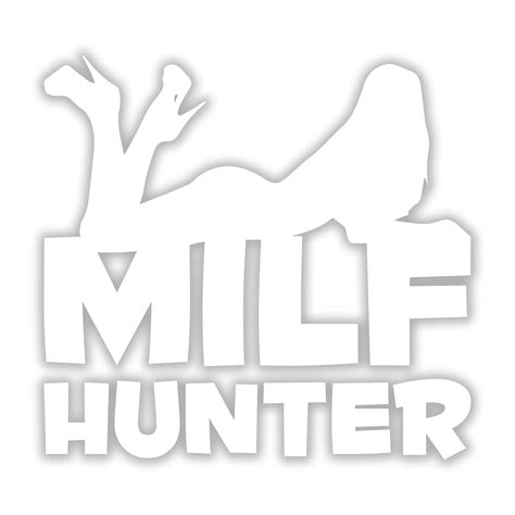 Buy Milf Hunter Milf Bumper Sticker Decal Window Graphic Online At Desertcartindia