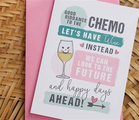 Chemo Warrior Greetings Card A6 Chemo Cancer Survivor Etsy Uk