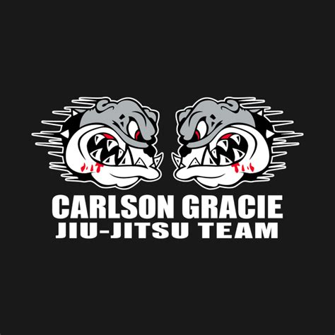 Carlson Gracie Team Logo Head Bulldog Carlson Gracie Jiu Jitsu