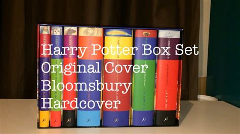 Get the best deals on harry potter hardcover antiquarian & collectable books. #005 - Harry Potter Book Box Set - Edição Britânica ...