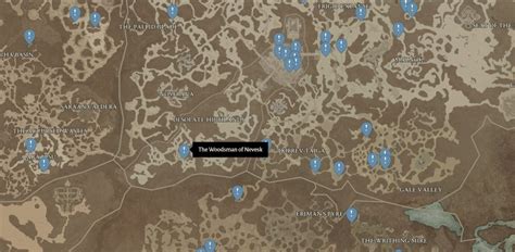 Diablo 4 Fractured Peaks All Side Quest Locations