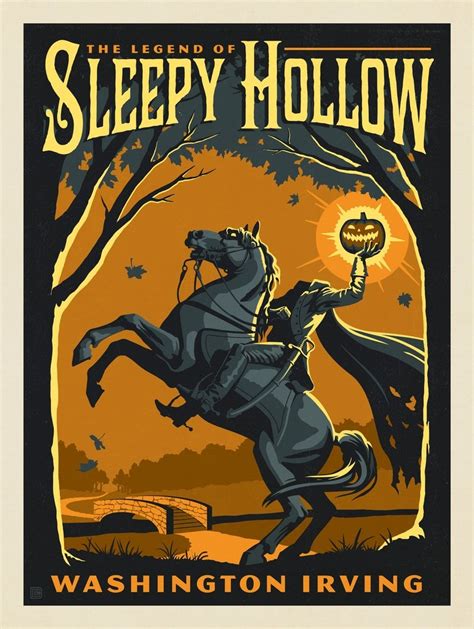 Anderson Design Group Sleepy Hollow Poster Halloween Poster Legend