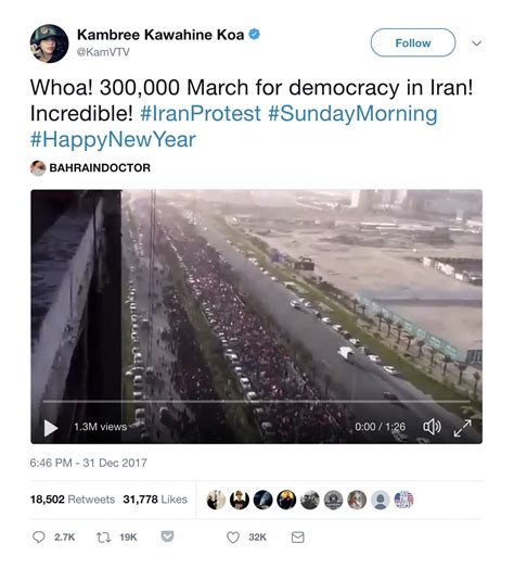 Verified And False Footage Of The Iran Protests Bellingcat