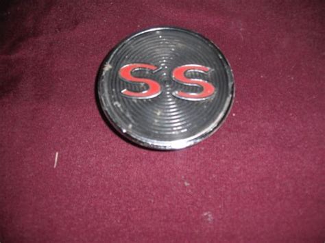 Find 1964 Chevy Impala Ss Glove Box Door Emblem Nice Condition In Palm