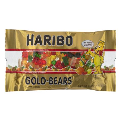 Haribo Gummi Candy Gold Bears 14 Oz Instacart