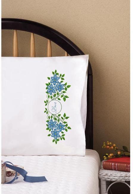 Pillowcases Embroidery Patterns And Kits Page 2 Stamped Embroidery