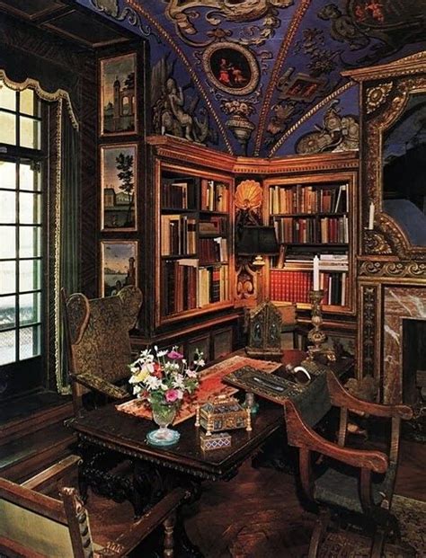 23 Gorgeous Gothic Home Office And Library Décor Ideas Digsdigs