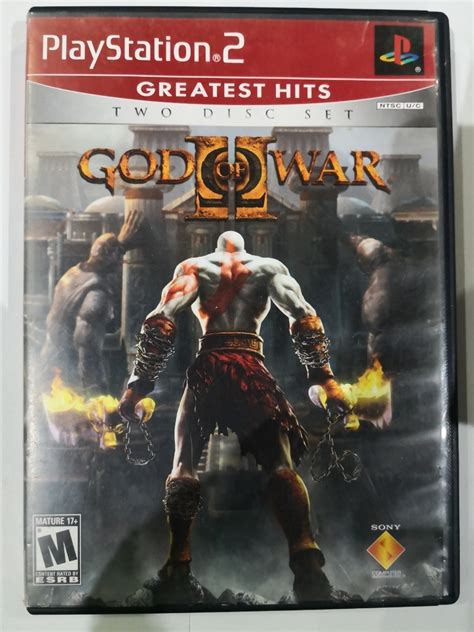 God Of War 2 Ps2 Incluye Los 2 Discos Y El Manual 65000 En Mercado