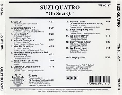 Suzi Quatro Oh Suzi Q Reissue Avaxhome