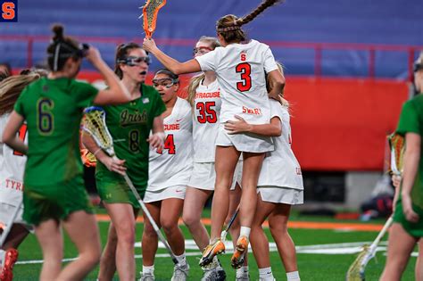 Notre Dame Womens Lacrosse No Syracuse Completes Sweep Of No Irish One Foot Down