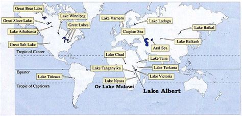 Important Lakes On Earth And Facts About Lakes Pmf Ias
