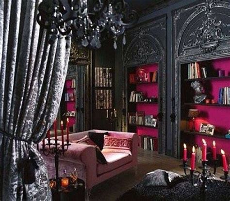 Pin By Leah Mayo On Gothic Life Gothic Living Rooms Bedroom Interior