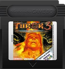 Turok Shadow Of Oblivion Nintendo Game Boy Color Games Database