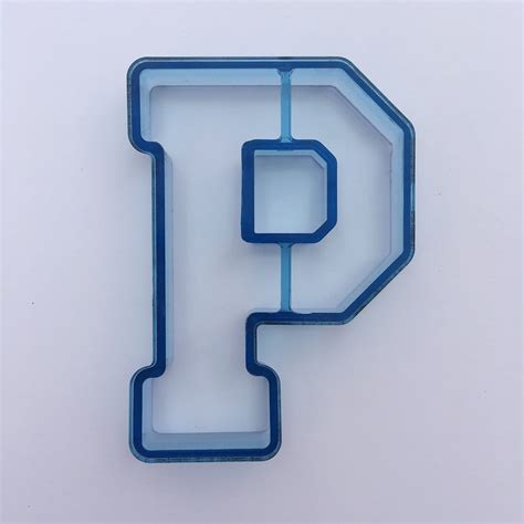 Cookie Cutter Varsity Letter 4″ P Cake Connection