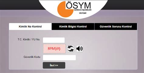 Ösym gi̇s şifresine sahip kimseler bazı durumlarda mevcut şifrelerini unutabilirler. ÖSYM GİS Giriş 2020: ÖSYM Görevli İşlemleri Sistemi ...