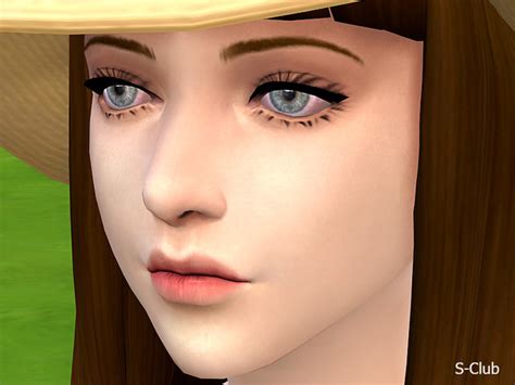 The Sims Resource Eyelash 01 By S Club Sims 4 Downloads