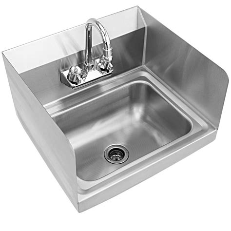 S 3 Nsf Stainless Steel Hand Washing Sink With Faucet Costway