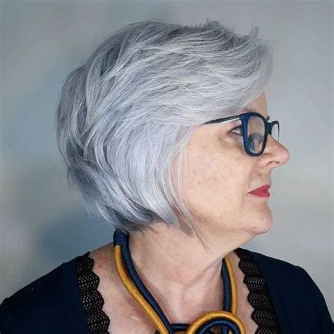 Hairstyles For Over 60 With Grey Hair Reverasite