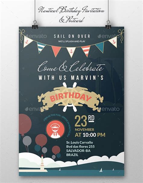 Design a professional party flyer in minutes! 12+ Birthday Program Templates - PDF, PSD | Free & Premium ...