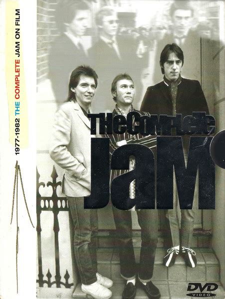 The Jam 1977 1982 The Complete Jam On Film 2002 Slipcase Digipack