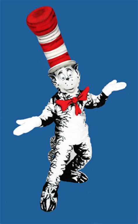 His face is the logo for the whole world to see. Cat in the Hat | Dr. Seuss | Costume Character Visit ...