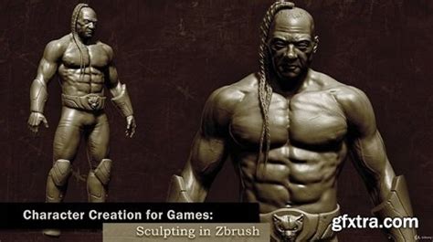 Game Character Sculpting Using Zbrush Gfxtra