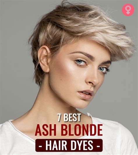 ash blonde hair dye