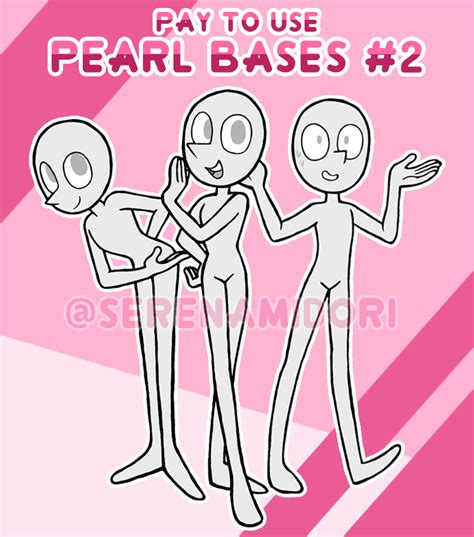 P2u Pearl Bases 2 By Serenamidori On Deviantart Steven Universe Drawing Steven Universe